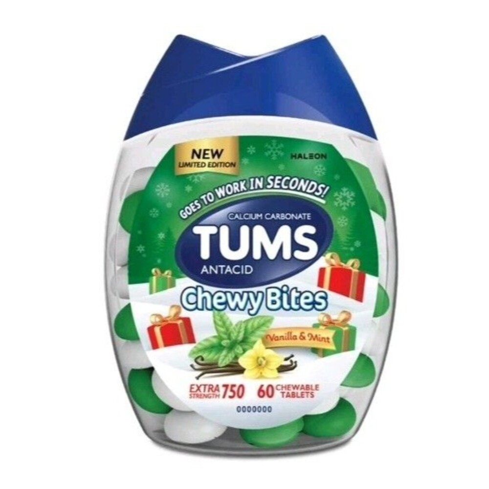 TUMS Chewy Bites Limited Edition Vanilla & Mint - 2 Pack
